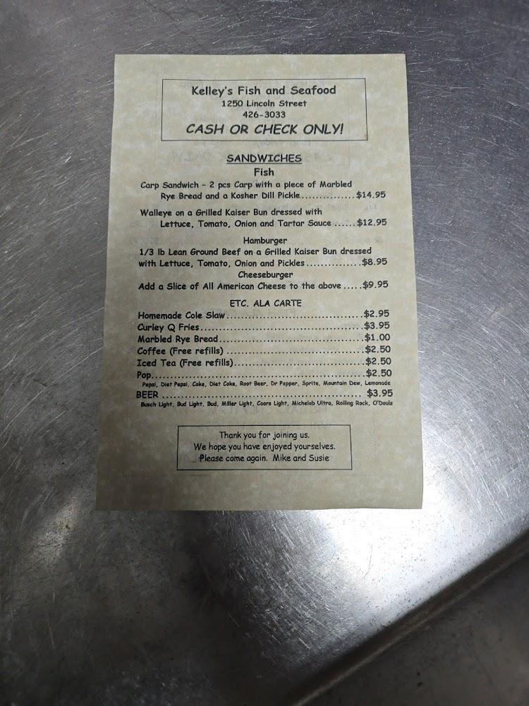 Kelley's Fish & Seafood 1/2 Lb Boneless Farm Raised Catfish